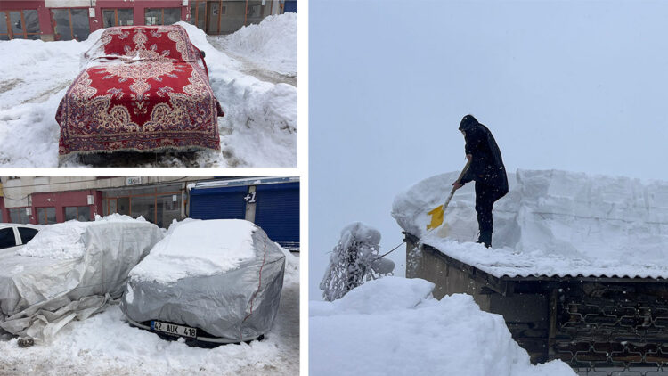 Türkiye'nin en soğuk yeri Hakkari oldu