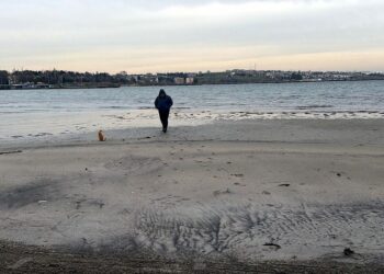 Tekirdağ'da deniz 50 metre çekildi