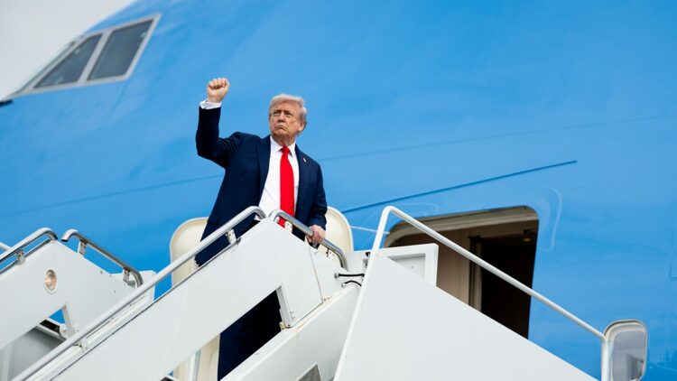 Trump, İsviçre'nin Zürih kentinde