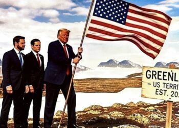Trump, Kanada, Venezuela ve Grönland'ın da yer aldığı yeni bir ABD haritası paylaştı