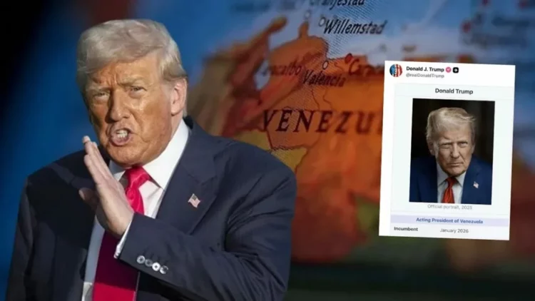 Trump, kendisini ‘Venezuela'nın Geçici Başkanı’ ilan etti