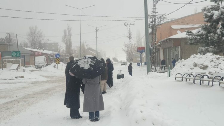 Van'da 90 yerleşim yerinin yolu kardan kapandı