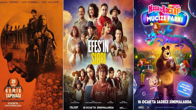 Vizyondaki filmler 16 Ocak-23 Ocak 2026