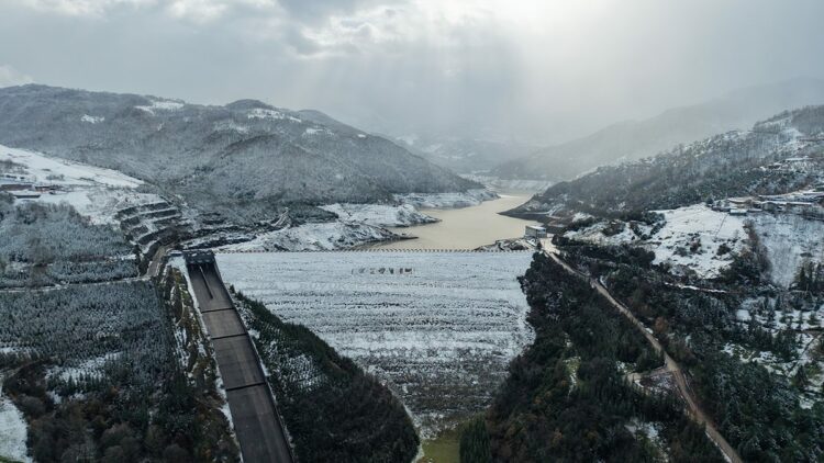 Yuvacık Barajı'nda su seviyesi yüzde 1’den 16’ya yükseldi
