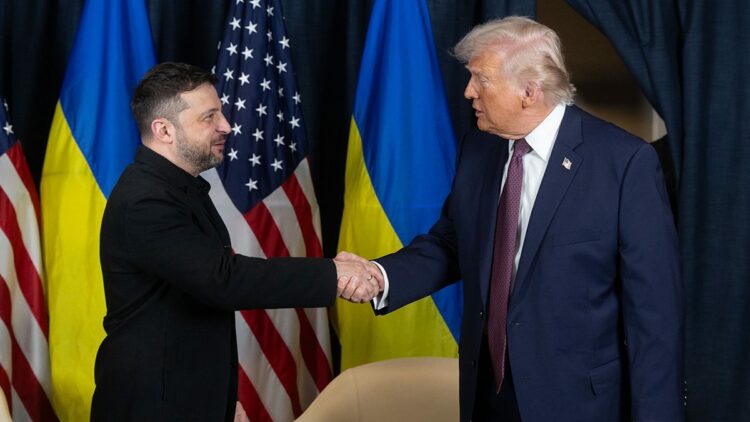 Zelenskiy ile Trump Davos'ta görüştü