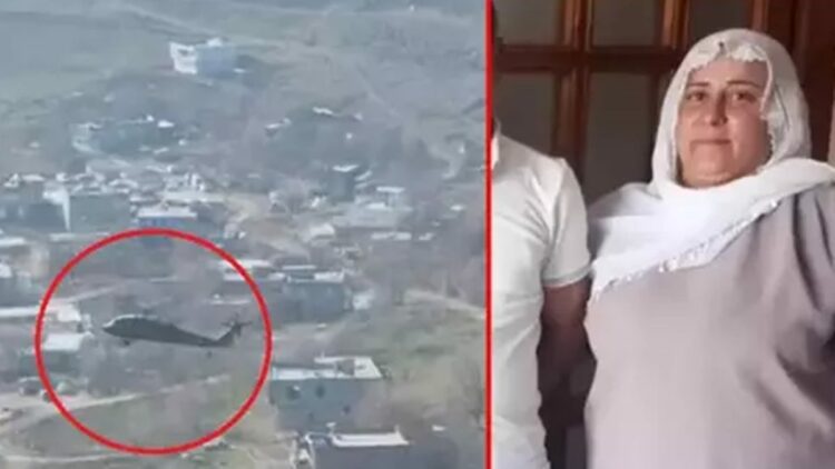 Zihinsel engelli 2 çocuk annesi, helikopter desteğiyle aranıyor