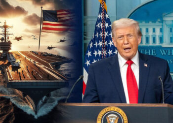 Donald Trump duyurdu; "Büyük bir donanma İran'a ilerliyor"
