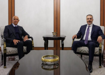 Hakan Fidan ABD'nin Ankara Büyükelçisi Tom Barrack'ı kabul etti
