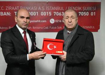Ümit Özdağ, Türkiye Harp Malulü Gaziler Şehit, Dul ve Yetimler Derneği'ni ziyaret etti