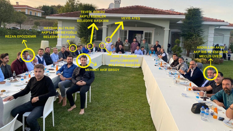 Veyis Ateş'in lüks villasında doğum günü partisi!