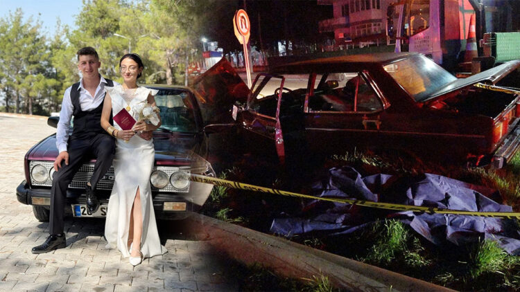 6 ay önce evlenen genç çifti ölüm ayırdı