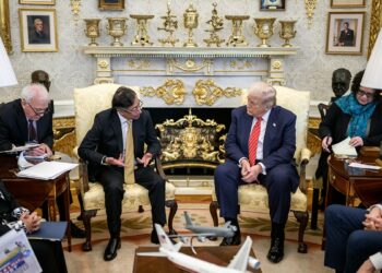 ABD Başkanı Trump, Kolombiya Cumhurbaşkanı Petro ile görüştü