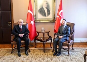 Adalet Bakanı Gürlek, MHP lideri Bahçeli'yi ziyaret etti