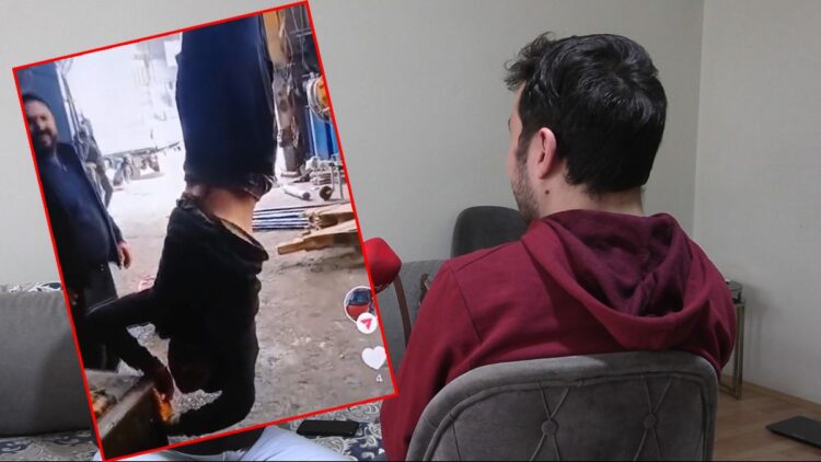 Ayağından vince asılan zihinsel engelli Hamza, o anları anlattı