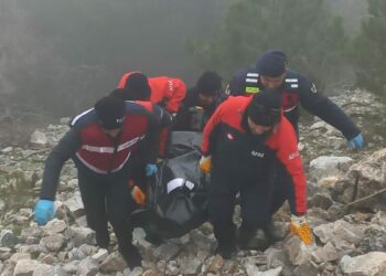 Aydın'da uçurumda erkek cesedi bulundu
