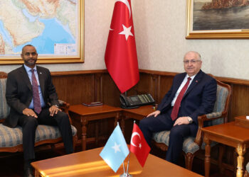 Bakan Güler, Somali Limanlar ve Deniz Ulaştırma Bakanı Nur ile görüştü