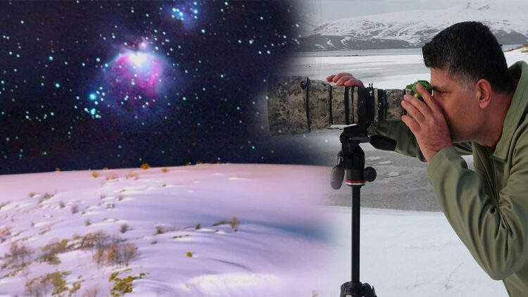 Bitlis’te ‘Orion Bulutsusu’ görüntülendi