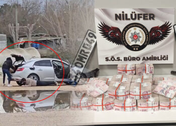 Bursa'da 20 milyon TL'lik planlı gasp kamerada; 7 gözaltı