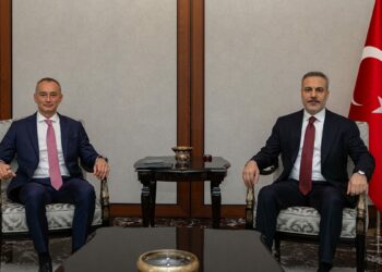 Bakan Fidan, Gazze Yüksek Temsilcisi Mladenov'u kabul etti