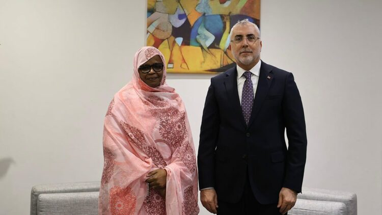 Bakan Işıkhan, Moritanya Çalışma Bakanı Houmei ile görüştü