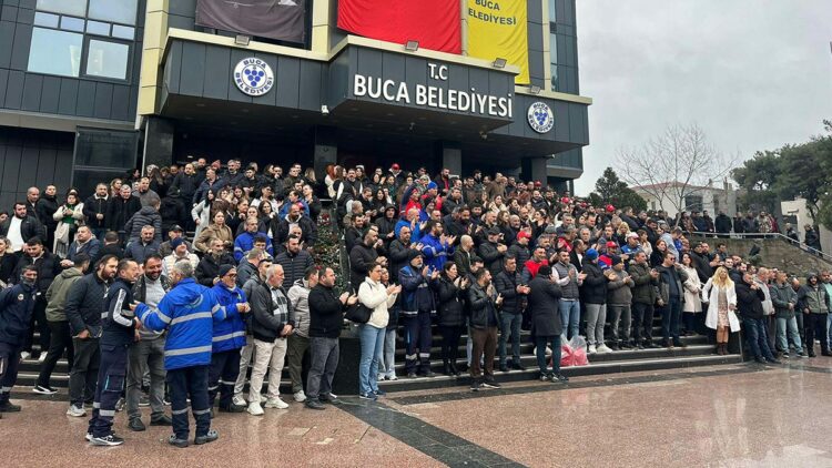 Buca Belediyesi'ndeki işçi eylemi sona erdi