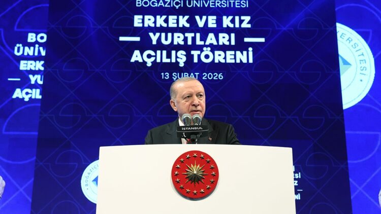 Cumhurbaşkanı Erdoğan Boğaziçi Üniversitesi'nde konuştu