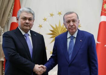 Cumhurbaşkanı Erdoğan, Kazakistan Dışişleri Bakanı'nı kabul etti
