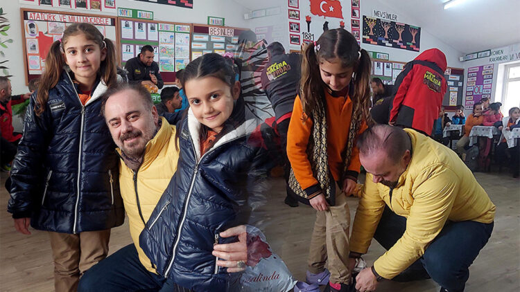 Dans kurslarından elde ettiği gelirle öğrencileri ‘ısıttı’