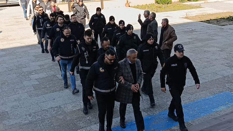Edirne'de 'imar ruhsatında usulsüzlük' operasyonunda 12 şüpheli adliyede