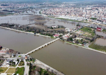 Meriç Nehri ile Tunca Nehri'nin debisi düşüşe geçti