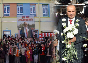 Mevlüt Akar'a görev yaptığı okulda efsane afişli veda