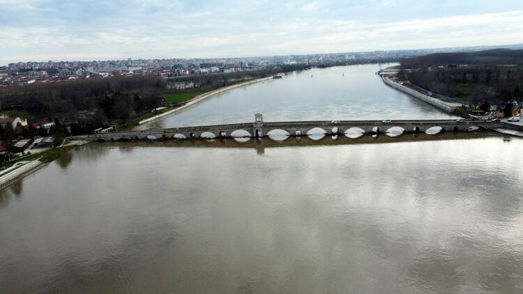 Edirne'deki nehirlerin debileri düşüyor
