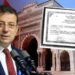 Ekrem İmamoğlu'nun sahte diploma davasında 4'üncü duruşma