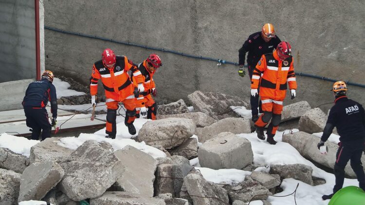 Erzurum'da 23 kurumun katılımı ile tatbikat yapıldı