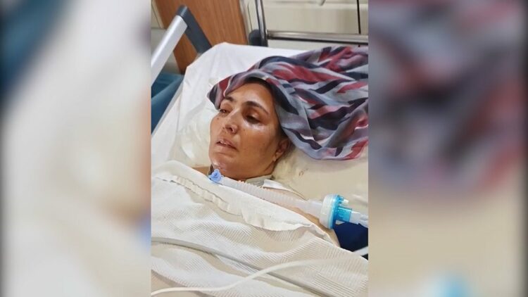 Eşinin dövüp olayı kaza gibi göstermeye çalıştığı kadın, 54 gündür yoğun bakımda
