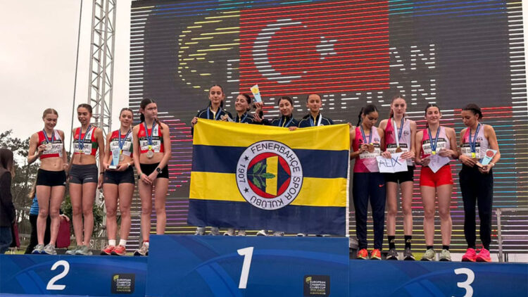 Fenerbahçe Kros Takımı, Avrupa’dan 3 madalyayla döndü