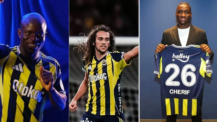 Fenerbahçe’nin Avrupa kadrosuna; Kante, Guendouzi, Cherif eklendi