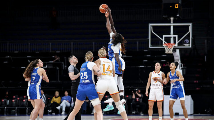 Galatasaray Çağdaş Faktoring-Basket Landes'i farkla yendi