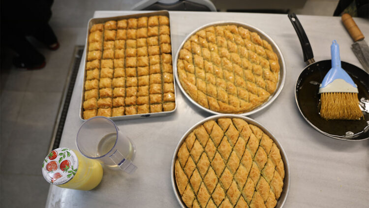 Gaziantep'te 'Halk Baklavası' ile kadınlara istihdam sağlanıyor