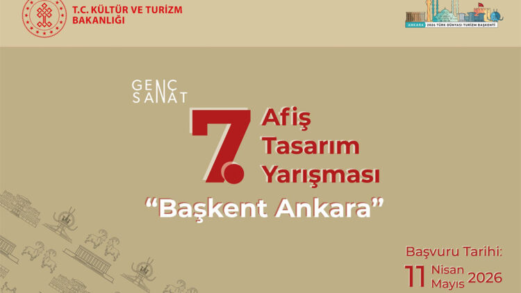 'Genç Sanat: 7'nci Afiş Tasarım Yarışması' için başvurular başlıyor