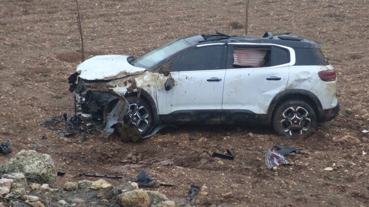 Gercüş'te otomobil şarampole yuvarlandı: 3'ü çocuk 5 yaralı