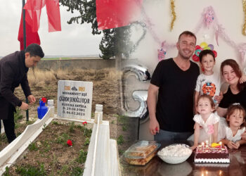 Depremde ölen bomba imha uzmanı polis memuru ve ailesi dualarla anıldı