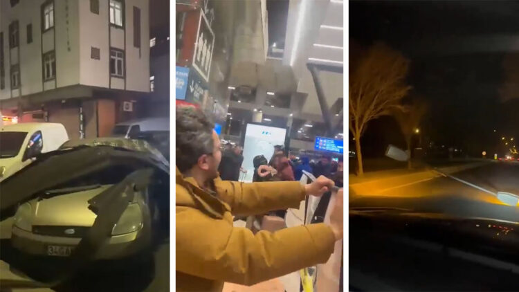 İstanbul'da fırtına nedeniyle bazı binaların çatısı uçtu