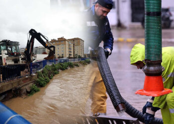 İzmir'de sağanak nedeniyle yollar göle döndü