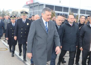 İçişleri Bakanlığı'na atanan Mustafa Çiftçi, Erzurum'a veda etti
