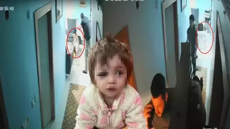 İkra bebeğin darbedildiği kavganın görüntüleri ortaya çıktı