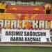 Kayserispor taraftarından Harda Kaçmaz pankartı