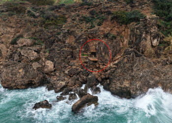 Koruma altındaki falezlerde 'kaçak baraka' işgali