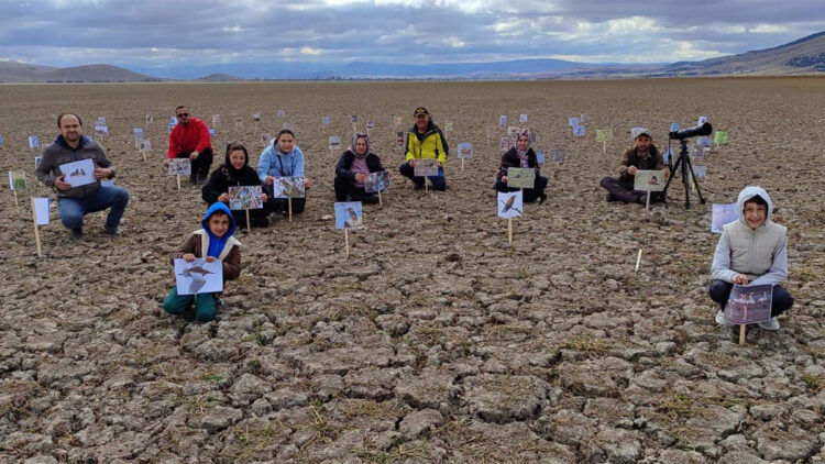 Çavuşçu Gölü son yağışlar sonrası yeniden su tutmaya başladı
