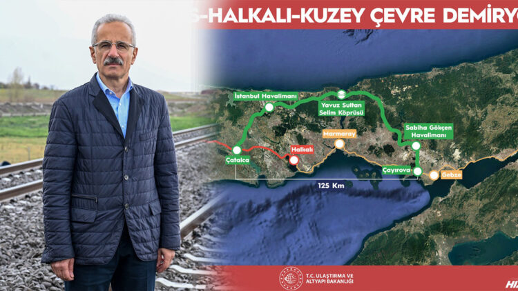 Kuzey Çevre Demiryolu Projesi için 6,75 milyar dolarlık finansman anlaşması